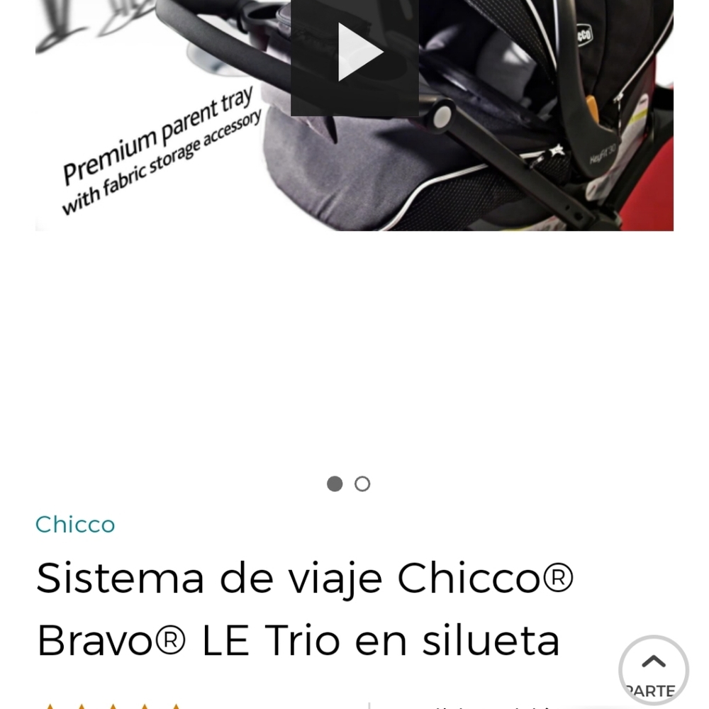 Cuna de new baby y coche de carro